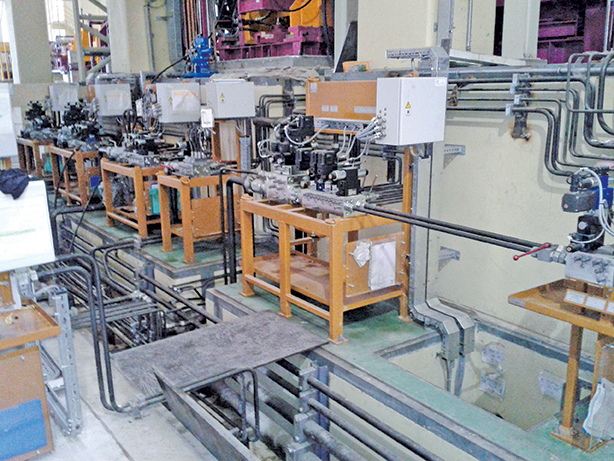 SMS Siemag Paint Line Hydraulic <p> Piping, Pickling & Flushing Service