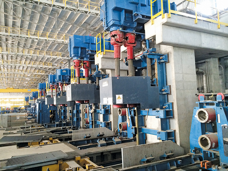 LISCO / Danieli – 800,000 Ton/Year Rolling Mill <p> Hydraulic Piping, Pickling & Flushing Service