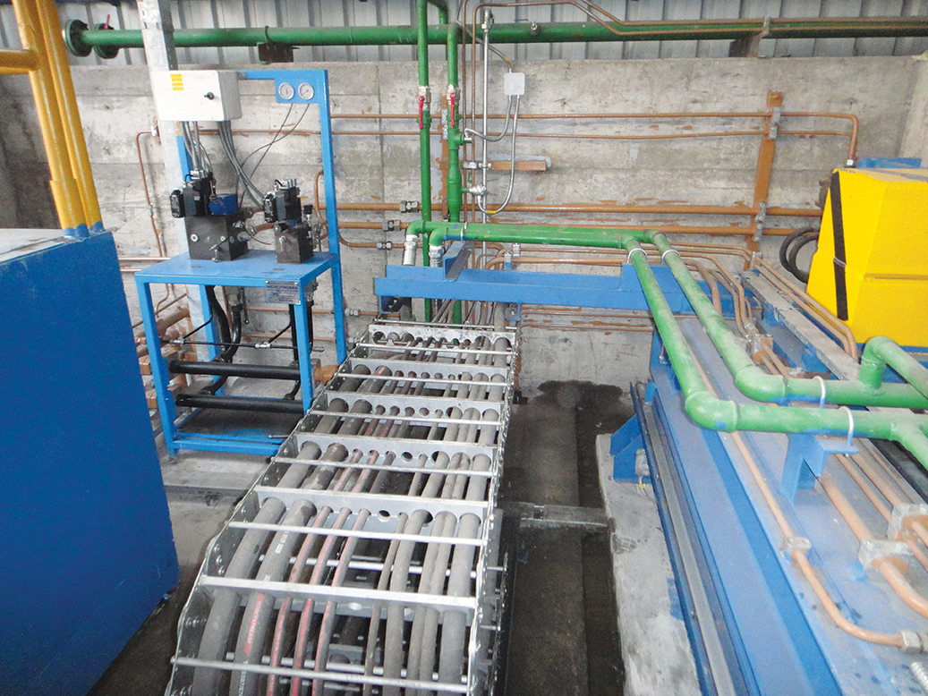 100 TPH Walking Beam Furnace <p> Hydraulic Piping, Pickling & Flushing Service