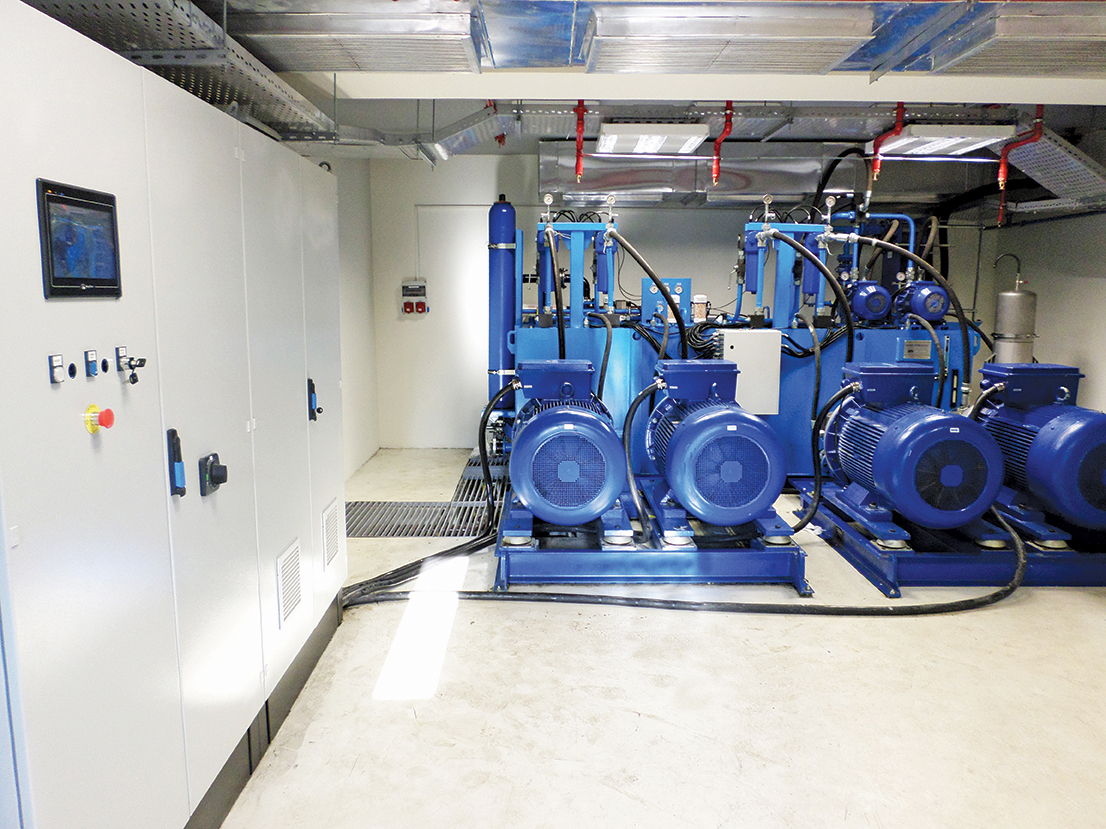 Hydraulic Power Systems <p> Test Center