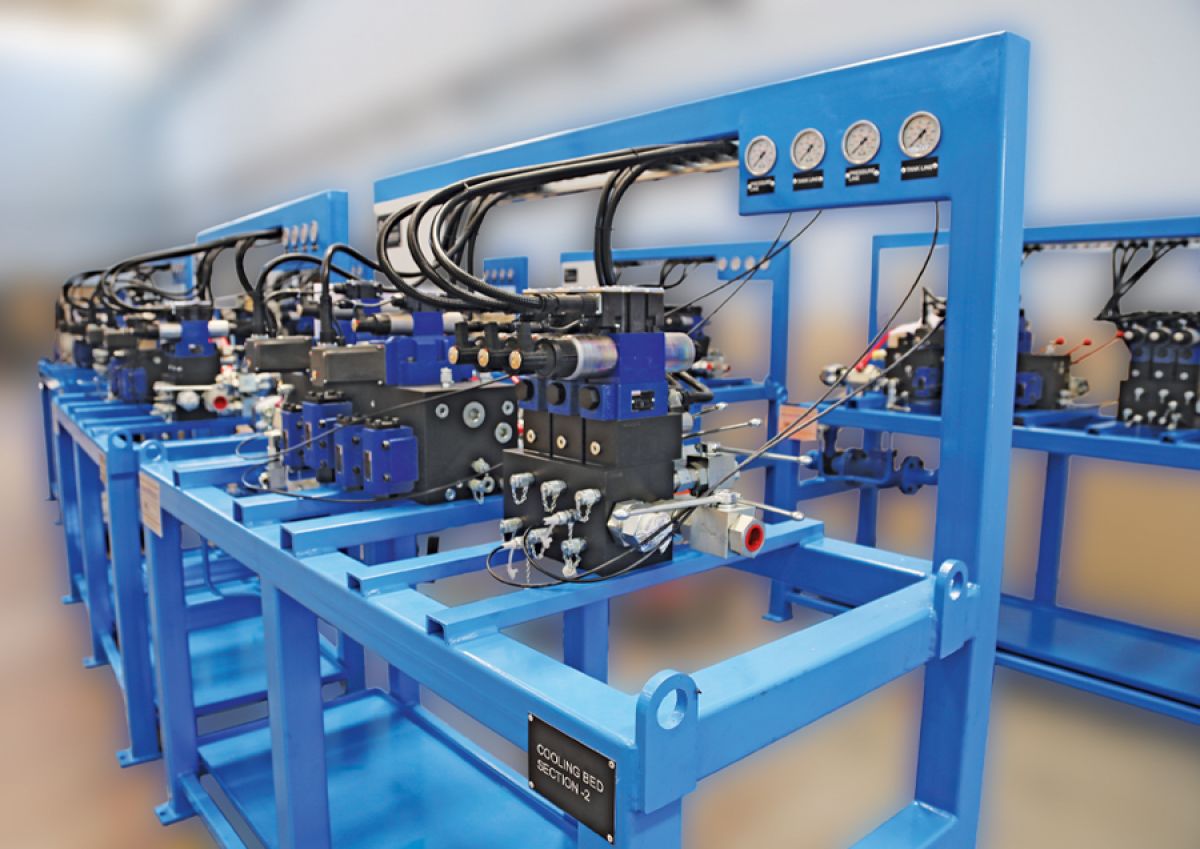 HYDRAULIC VALVE STANDS